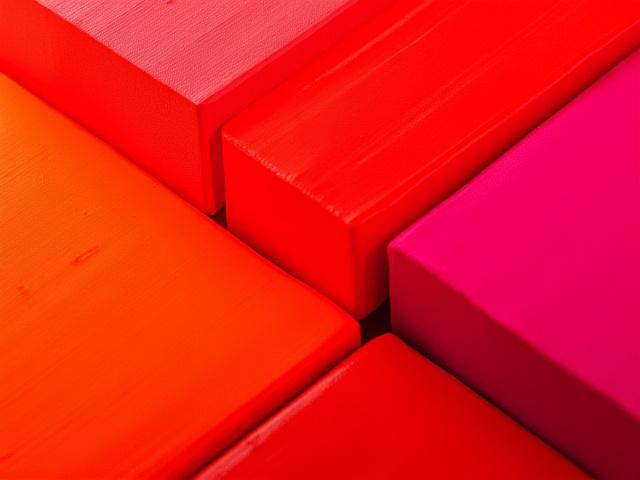 Muestra de colorantes orgánicos D&C intensos